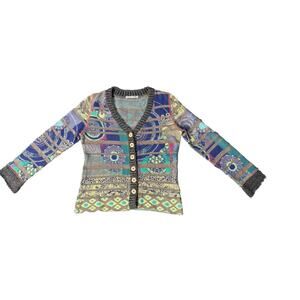Aldo Martin Multicolor Patterned Women's Sweater